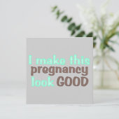 ベビー-車上ベビーシャワー開催 招待状 (スタンド正面)