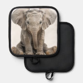 ベビー 鍋敷き (正面/裏面)