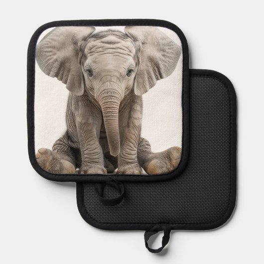 ベビー 鍋敷き (正面/裏面)