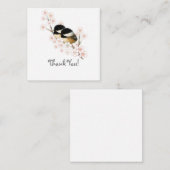 ベビー《鳥》アメリカゴガラThank Youノートカード ノートカード (正面/裏面)