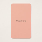 ベビー"a" in BピンクガールベビーシャワーDIYギフトラベル (裏面)