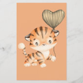 ベビー | ABCベビーシャワーゲームカード チラシ (裏面)