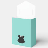 ベビー&COリトルブラックドレスシャワー散水パーティー フェイバーボックス (見開き)