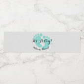 ベビー&CO男の子のリビールパーティー ペットボトルラベル (シングルラベル)