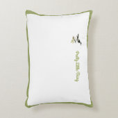 ベビー: Little Bird/Words (GRE.W) - アクセントクッション (正面(垂直))