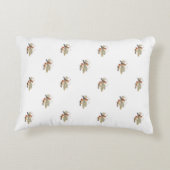 ベビー: Little Birds Kingfisher (OR.W.) - アクセントクッション (裏面)