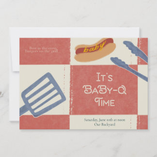 ベビー-Qベビーシャワー招待状 招待状