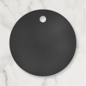 ベビー-Qボーイベビーシャワービールボトルラウンド フェイバータグ (裏面)