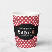ベビー-Q BBQバーベキューベビーシャワー 紙コップ (裏面)