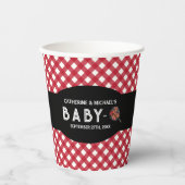 ベビー-Q BBQバーベキューベビーシャワー 紙コップ (正面)