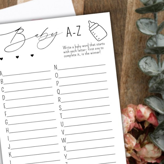 ベビーABCシャワーゲーム (クリエイターアップロード済み)