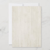 ベビーBBQ招待状 – カップルベビーQバーベキュー 招待状 (裏面)