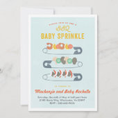 ベビーBBQ 招待状 (正面)