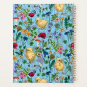 ベビーblueHand-chの鶏と野描花 プランナー手帳 (裏面)