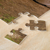 ベビーCriaを持つラマ ジグソーパズル (側面)