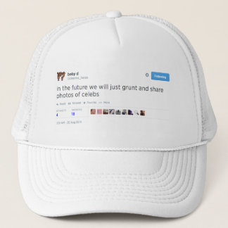 ベビーDのトラック運転手の帽子 キャップ