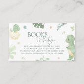 ベビーDino Hatchingがブックカードを持ち込む エンクロージャーカード (正面)