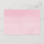 ベビーenのためのピンク色のバルーンユーカリ緑の本 エンクロージャーカード (裏面)