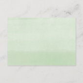 ベビーencのためのクリスマスフローラ赤い緑の金ゴールド本 エンクロージャーカード (裏面)