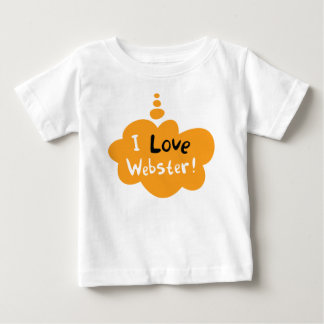 ベビーI愛ウェブスター ベビーTシャツ