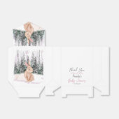 ベビーIt's Cold Outside winter bunnyベビーショウ フェイバーボックス (折り畳みなし)