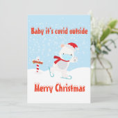 ベビーIt's Covid Outside Polar Bear 2020 シーズンカード (スタンド正面)