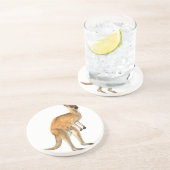 ベビーJoeyを持つカンガルー コースター (側面)