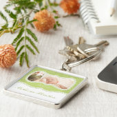 ベビーKeepsakeフォトキーチェーン キーホルダー (側面)