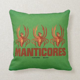 ベビーManticoresヴィンテージグラフィック クッション