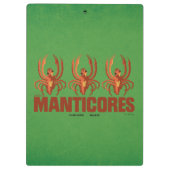 ベビーManticoresヴィンテージグラフィック クリップボード (裏面)