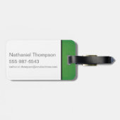 ベビーManticoresヴィンテージグラフィック ラゲッジタグ (裏面横)