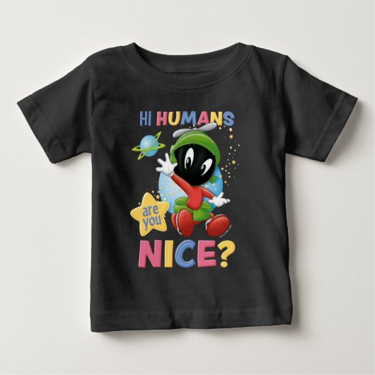 ベビーMARVIN THE MARTIAN™|ハイヒューマンズ ベビーTシャツ (正面)