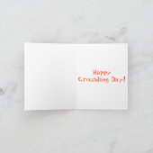 ベビーMaudeが付いている幸せな聖燭節カード カード (内部)