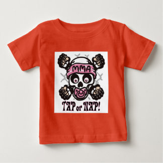 ベビーMMAスカルとビンキー ベビーTシャツ