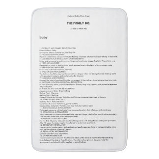 ベビーMSDSのバス・マット バスマット