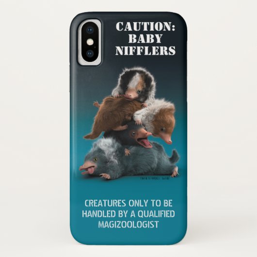 ベビーNIFFLER™パイル Case-Mate iPhoneケース (裏面)