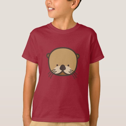 ベビーOtterキッズTシャツ Tシャツ (正面)