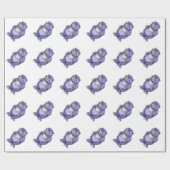 ベビーOwlbear ラッピングペーパー (フラット)