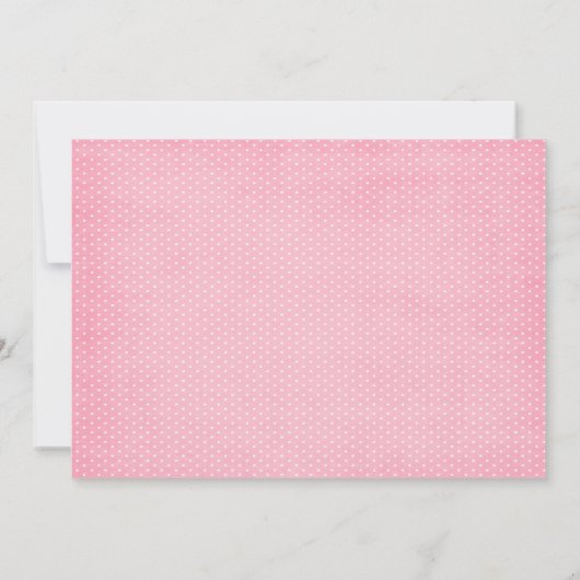 ベビーQのベビーシャワーの招待状 招待状 (裏面)