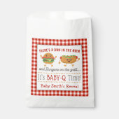ベビーQをテーマにしたジェンダーが好意バッグを明らかにする フェイバーバッグ (正面)