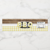 ベビーQウォーターボトルラベル – 黄色 ペットボトルラベル (シングルラベル)