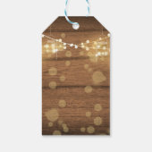 ベビーQコードバーベビーシャワーギフトラベルありがとう ギフトタグ (裏面)