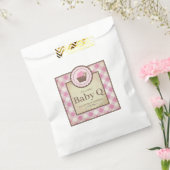 ベビーQピンクジンガム&カップケーキ フェイバーバッグ (封をした状態)