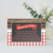 ベビーQブックベビーカード – 赤 エンクロージャーカード (スタンド正面)