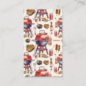 ベビーQベビーシャワーおむつラッフル エンクロージャーカード (裏面)