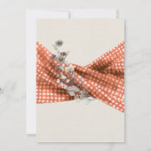 ベビーq性別の表示 招待状 (裏面)