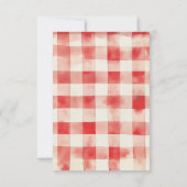 ベビーQ赤ちゃんシャワーベビー本 招待状 (裏面)