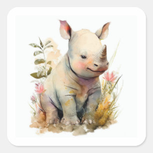 ベビーRhinoの正方形のシール スクエアシール