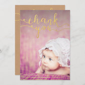 ベビーSIP & SEEありがとう誕生のお知らせ 招待状 (正面/裏面)