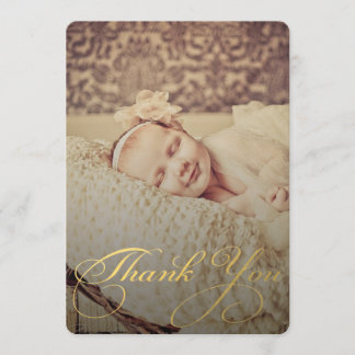 ベビーSip & See Thank You Birth Announcement 招待状